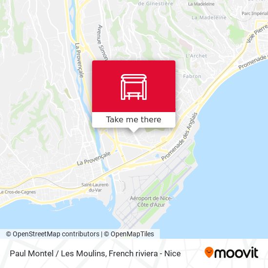 Paul Montel / Les Moulins map