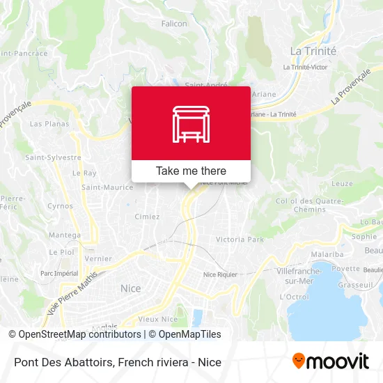 Pont Des Abattoirs map