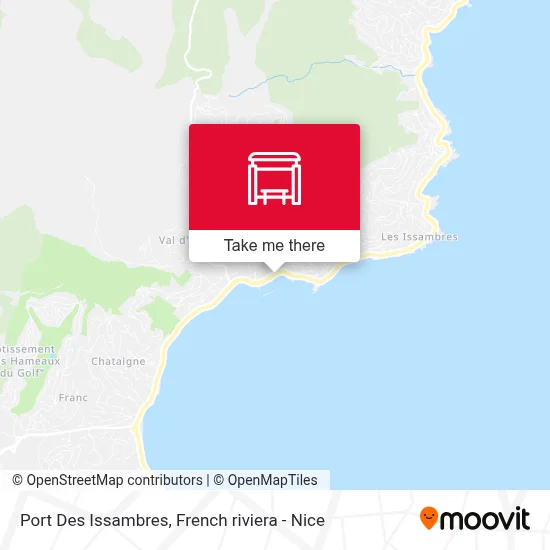 Port Des Issambres map