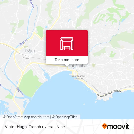 Victor Hugo map