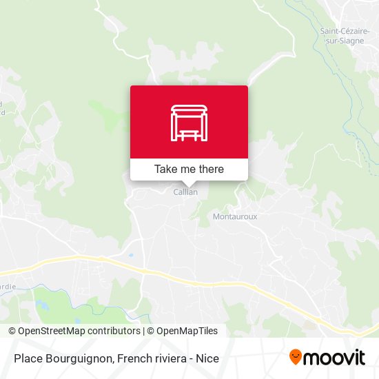 Place Bourguignon map