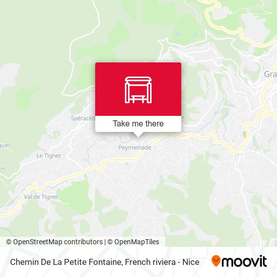 Chemin De La Petite Fontaine map