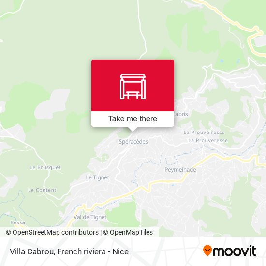 Villa Cabrou map