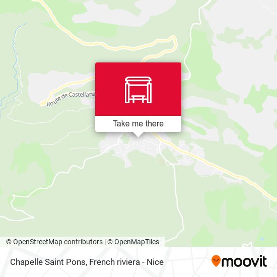 Chapelle Saint Pons map