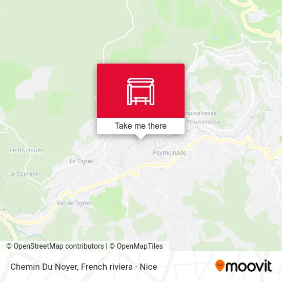 Chemin Du Noyer map