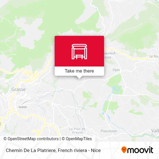 Chemin De La Platriere map