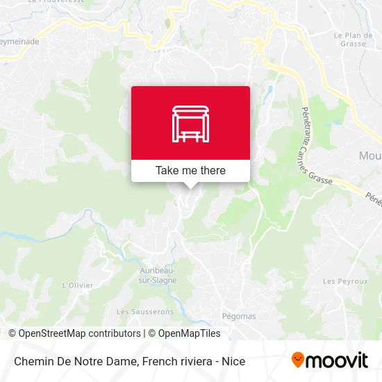 Chemin De Notre Dame map