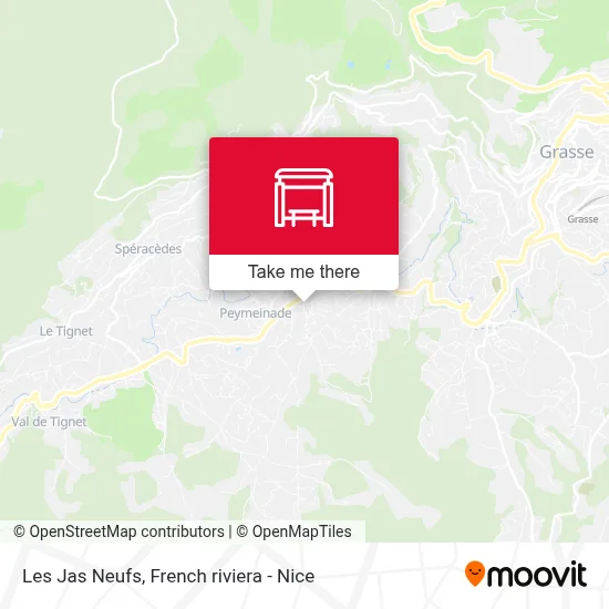 Les Jas Neufs map