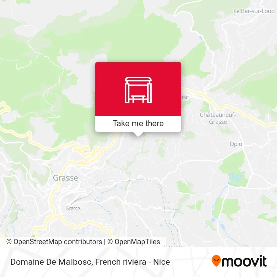 Domaine De Malbosc map