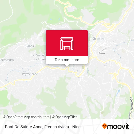 Pont De Sainte Anne map