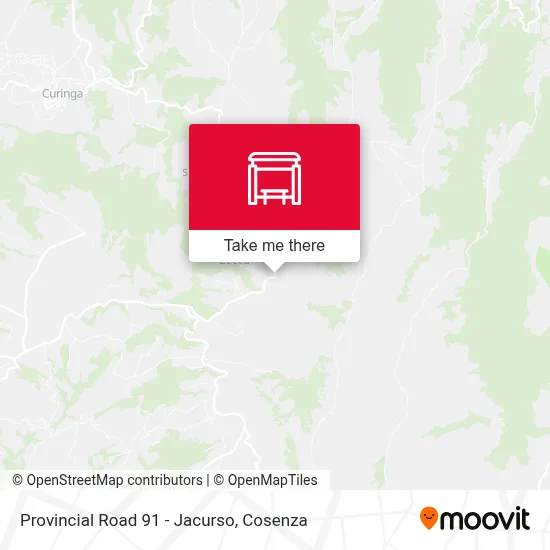 Provincial Road 91 - Jacurso map