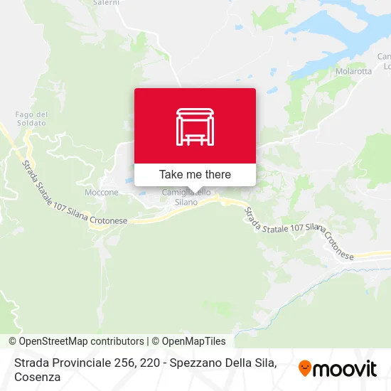 Strada Provinciale 256, 220 - Spezzano Della Sila map