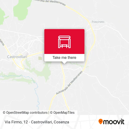 Via Firmo, 12 - Castrovillari map