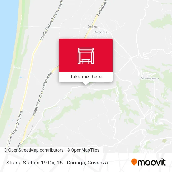 State Highway 19 Direction, 16 - Curinga map