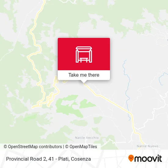 Provincial Road 2, 41 - Plati map