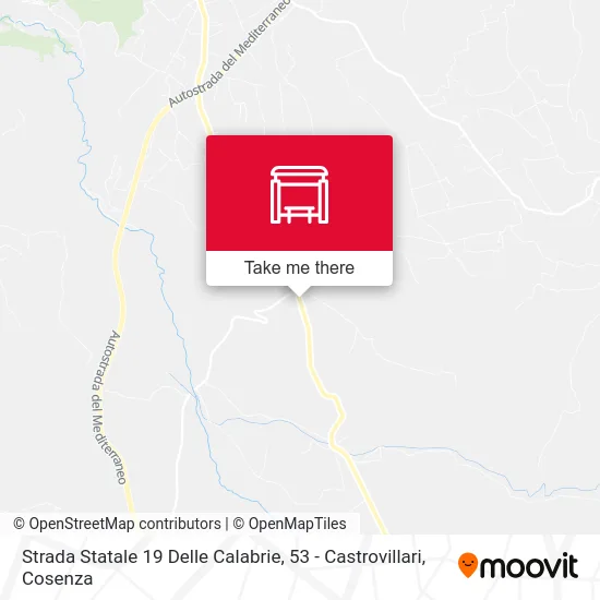 State Road 19 of Calabria, 53 - Castrovillari map