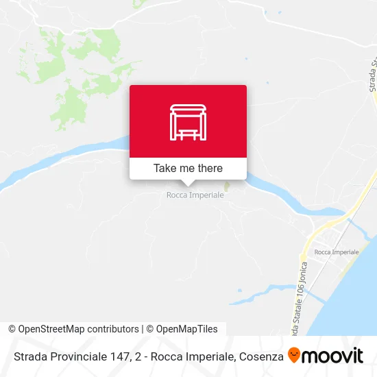 Strada Provinciale 147, 2 - Rocca Imperiale map