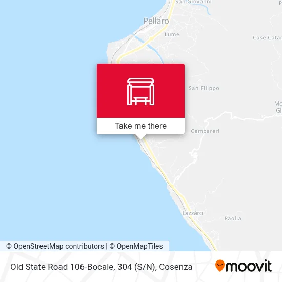 Old State Road 106-Bocale, 304 (S / N) map