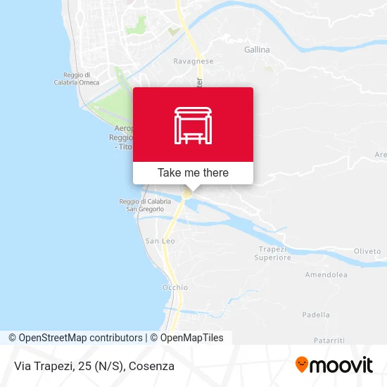 Via Trapezi, 25  (N/S) map