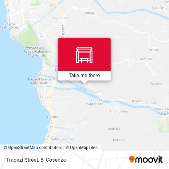 Trapezi Street, 5 map