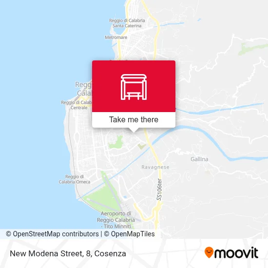 New Modena Street, 8 map