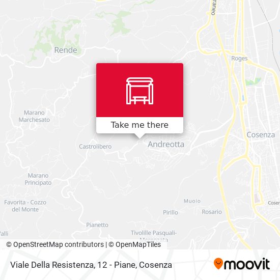 Viale Della Resistenza, 12 - Piane map