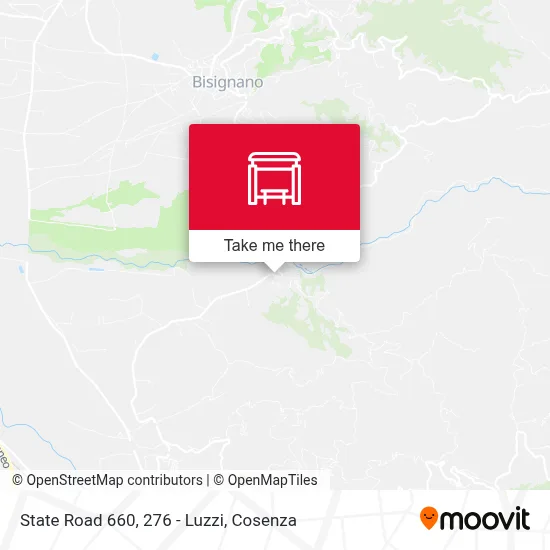 State Road 660, 276 - Luzzi map
