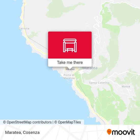 Maratea map