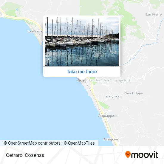 Cetraro map