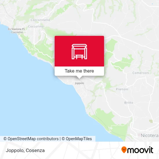 Joppolo map
