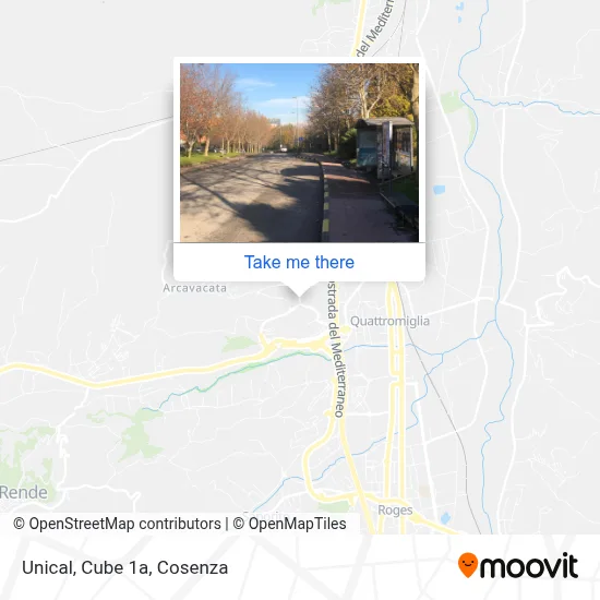 Unical, Cube 1a map