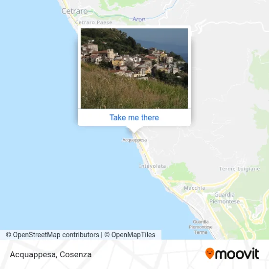 Acquappesa map