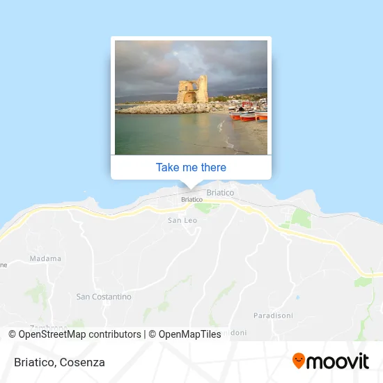 Briatico map