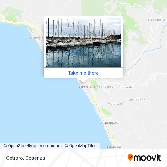 Cetraro map