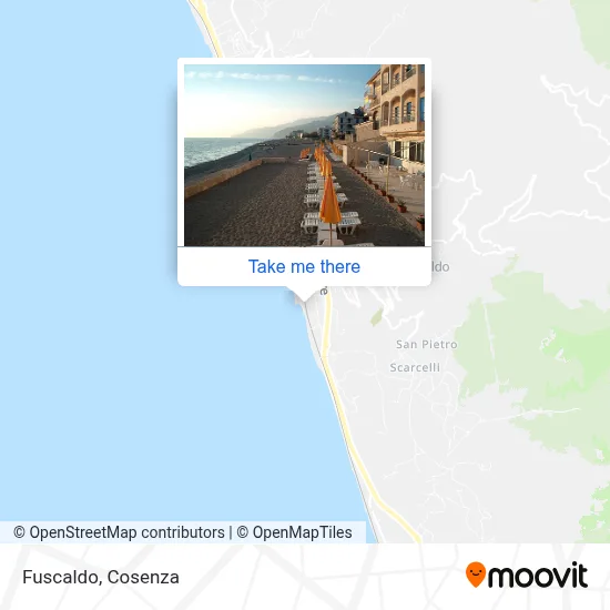 Fuscaldo map