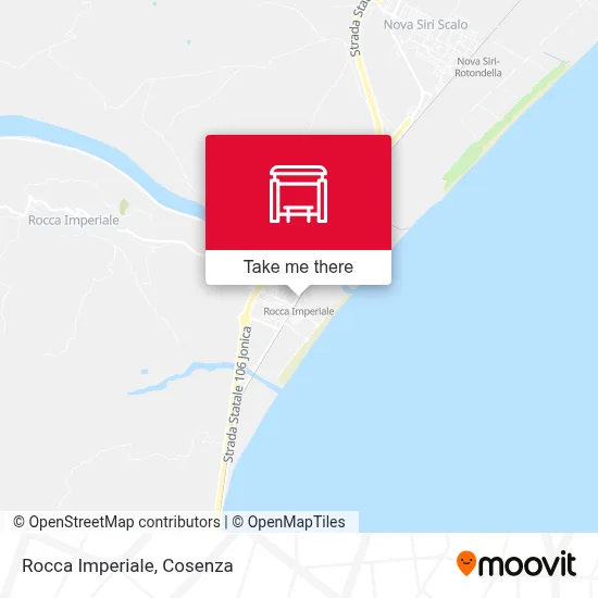 Rocca Imperiale map