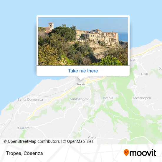 Tropea map