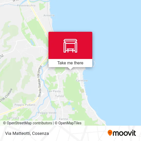 Matteotti Street map