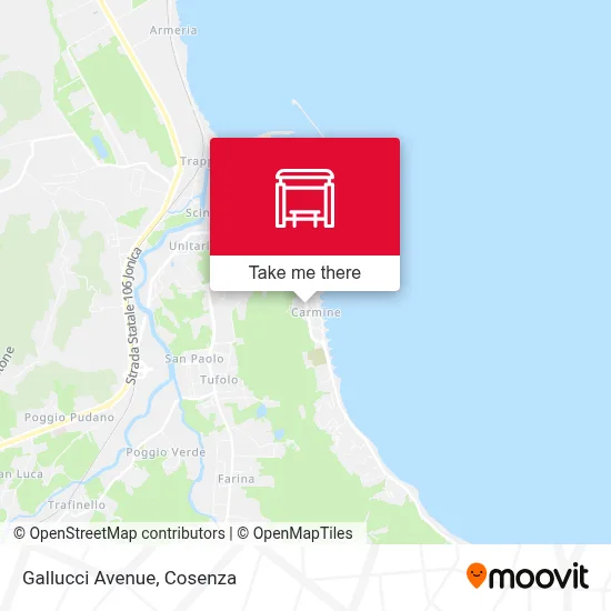 Gallucci Avenue map
