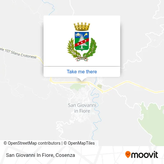 San Giovanni In Fiore map