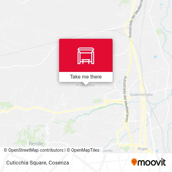 Cuticchia Square map