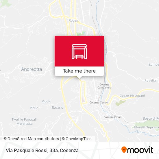 Via Pasquale Rossi, 33a map