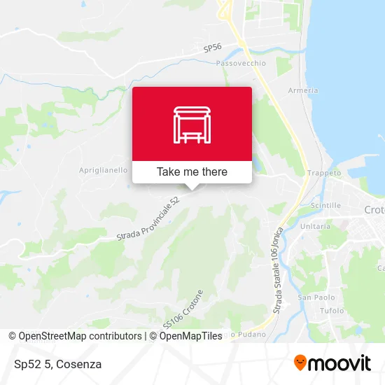 Provincial Road 52, 5 map
