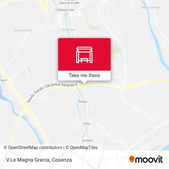V.Le Magna Grecia map