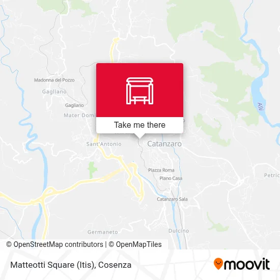 Matteotti Square (Itis) map