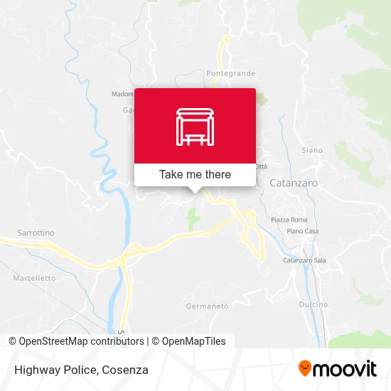 Highway Police map