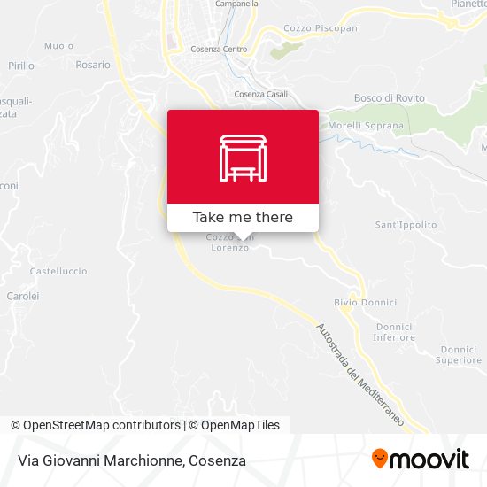 Via Giovanni Marchionne map