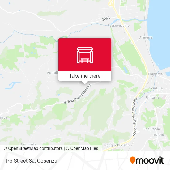 Po Street 3a map