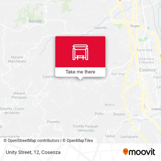 Unity Street, 12 map