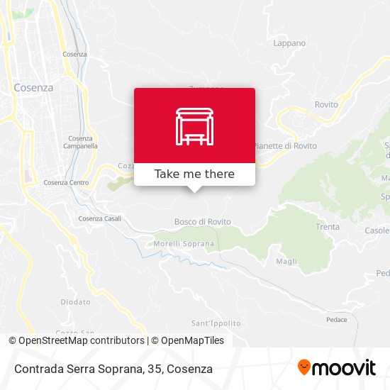Contrada Serra Soprana, 35 map